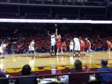 Blaine Crawford '13 wins the opening tip