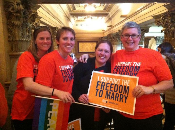 Reporting from the capitol: Same-sex marriage bill passes