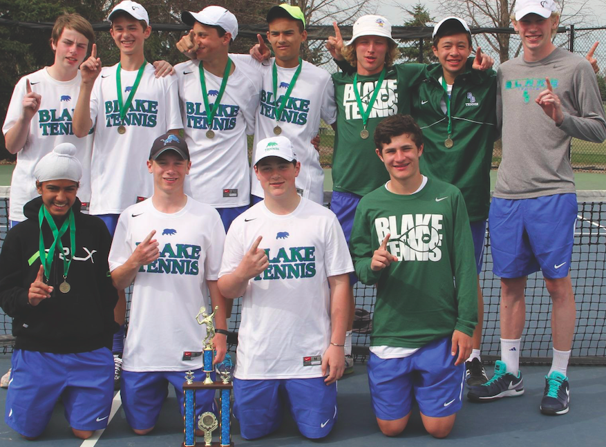 Strong chemistry has helped the tennis team become number one in the State.