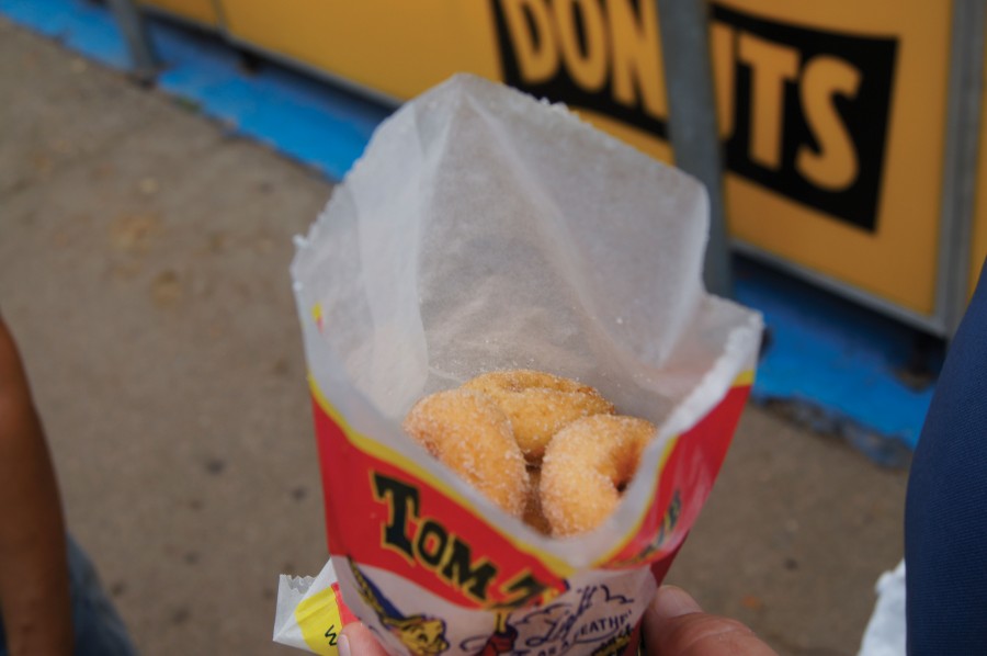 Tom Thumb Donuts, a state fair classic. 