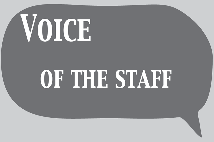 voice of the staff logo squished