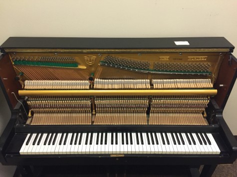 The piano contains up to 236 strings, corresponding to 88 separate notes.