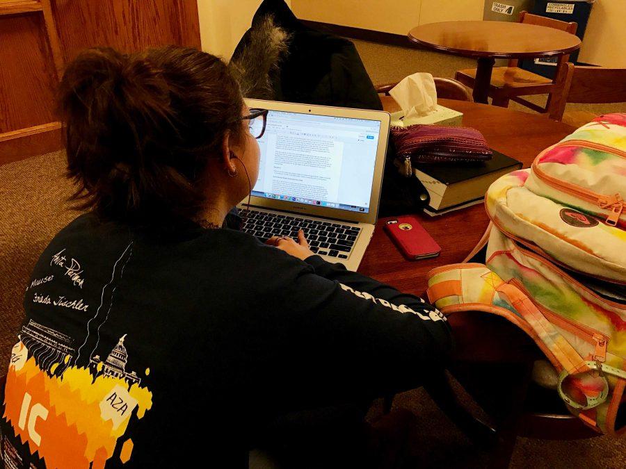 Students use stress to their advantage to get through work as efficiently as possible.