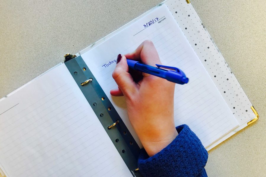 Brought to the student bodys attention by Ruby McCallum 17s senior speech, journaling helps relieve stress and keeps memories for generations. 