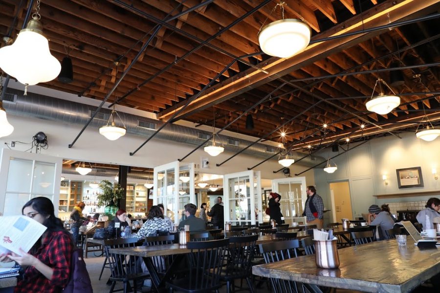 The Lynhall is a market-inspired café located on 2640 Lyndale Ave S in Minneapolis.