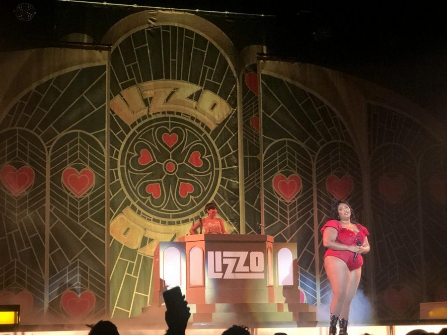 Lizzo shared moments with the audience where she spread words of positivity