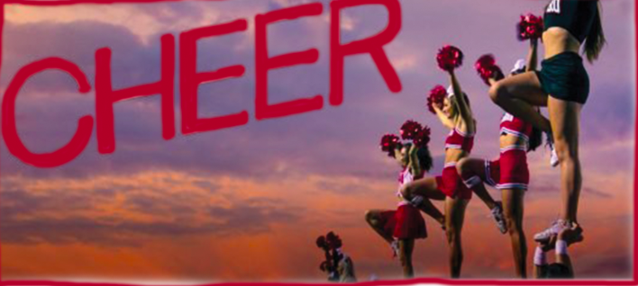 Cheer has also recently risen to popularity in the media because of its positive and inspiring messages. 