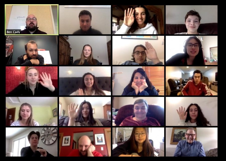 Forum meets via Zoom to continue their roles for the rest of the 2019-2020 school year