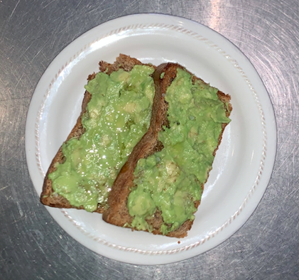 Avocado toast is one of the many healthier snack ideas that is perfect for quarantine.