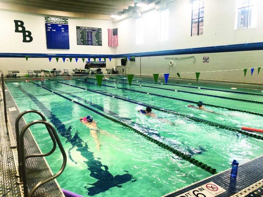 Girls’ Swim & Dive Team Swims on Despite New Restrictions