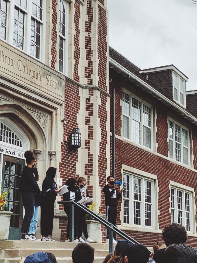 The walkout was in partnership with @mnteenactivists on Instagram and over 80 schools around the state participated.