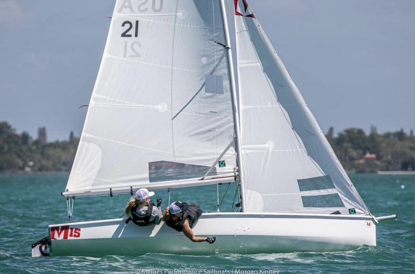 Martha Hughes ‘24 enjoys sailing as it is a great way to be active and spend time outside during the summer.