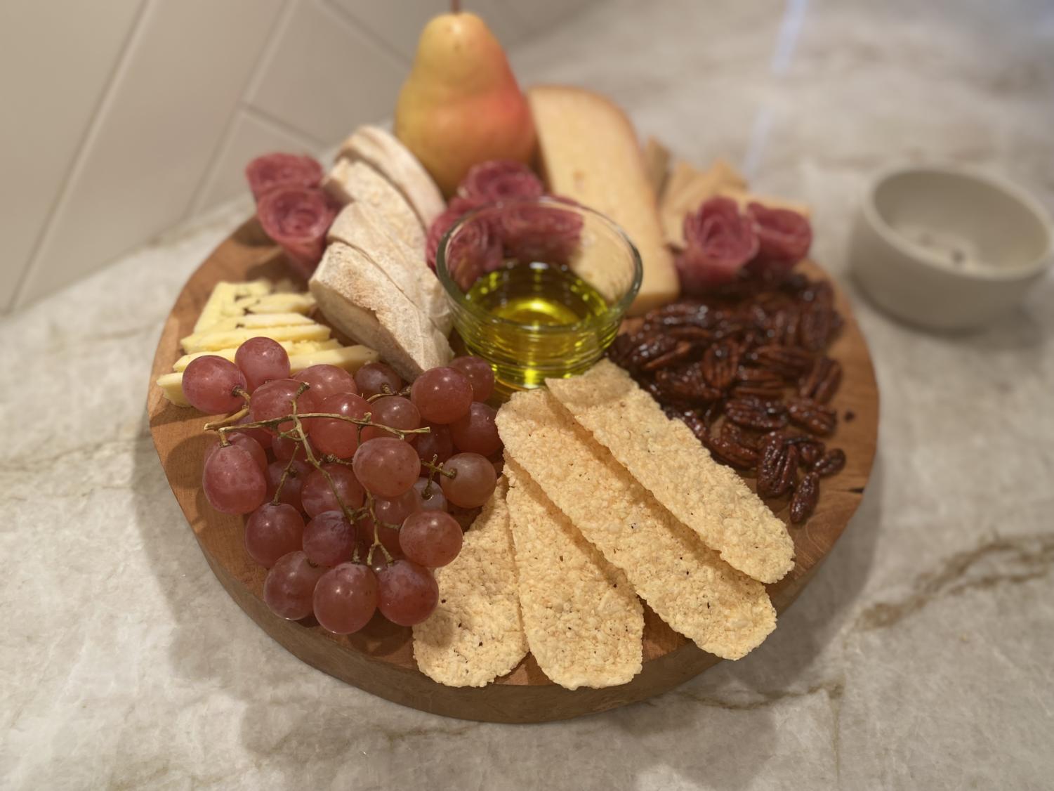 Charcuterie boards delight guests pre-meal