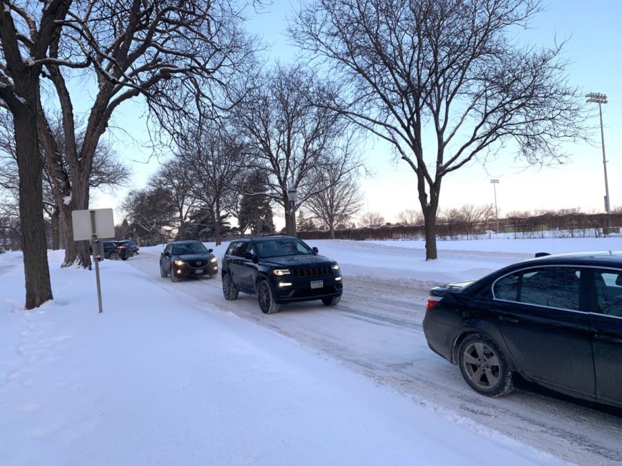 Driving to school and long, cold commutes aren’t just relevant to those who are licensed. Underclassmen, like Geneva Stockton ‘25, are often driven to school by their siblings. Stockton shares,“ I fall asleep in the car, so I like the fact that I’m not the one driving.” 