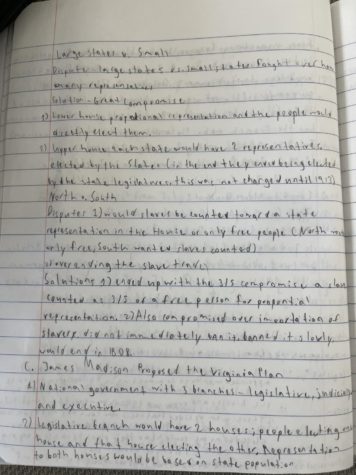 Campbell is a student that writes by hand for all of his classes, and according to him, he “[finds] it easier to remember stuff if [he] writes it down.”