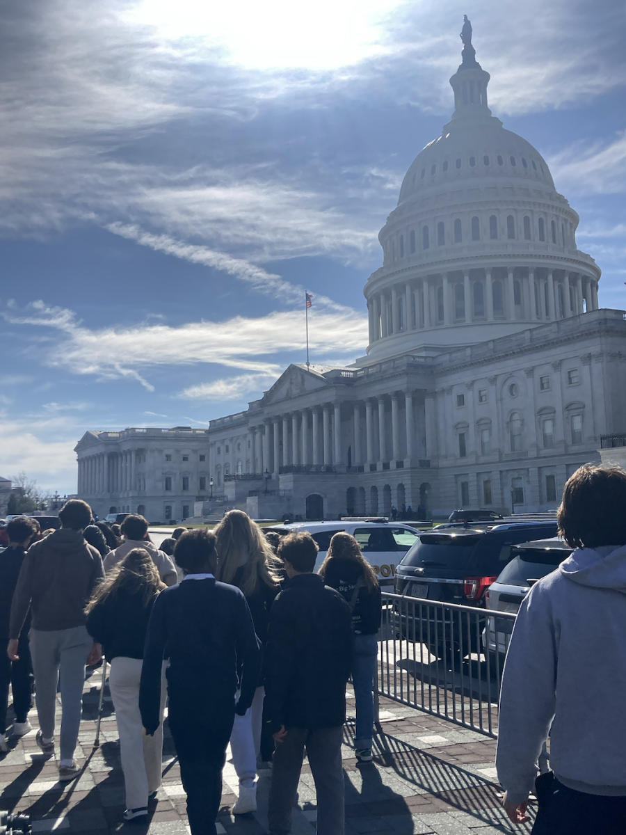 Model UN ventures to the capitol building to get an inside look at where senators debate.