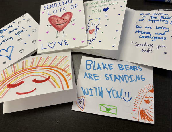 Cards created by Letters of Love feature positive messages and uplifting art.